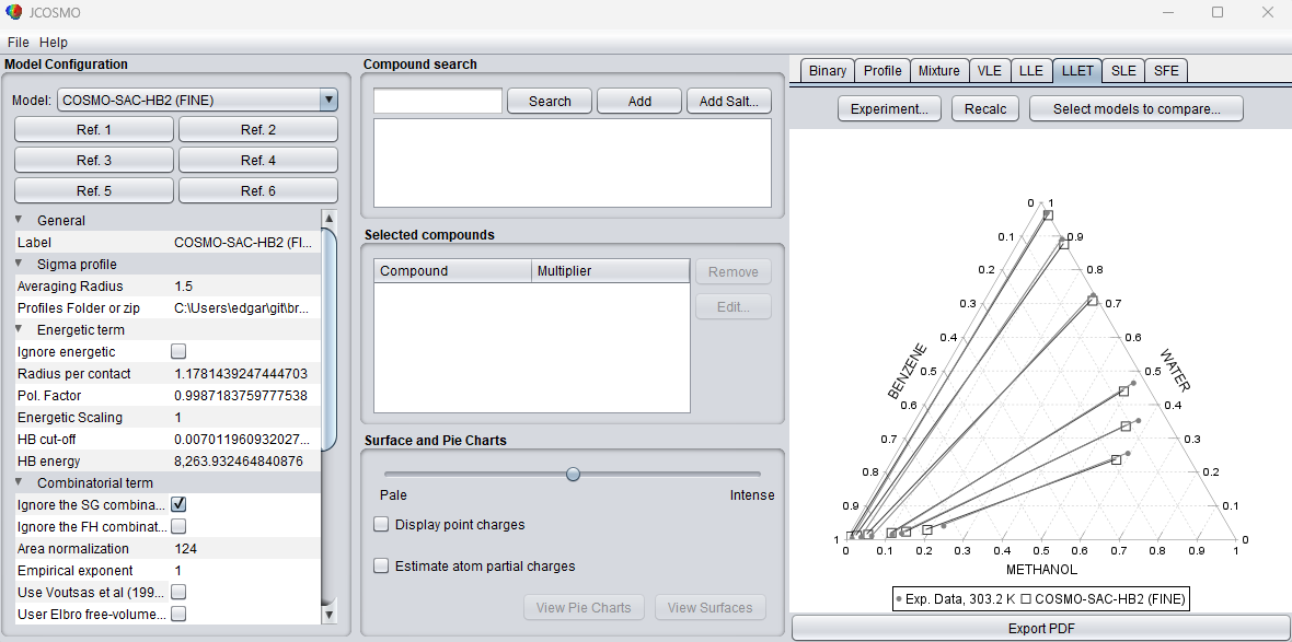 Load VLE Experiment